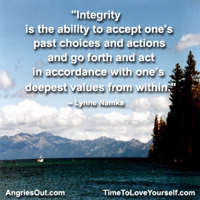 Integrity deepest values 2